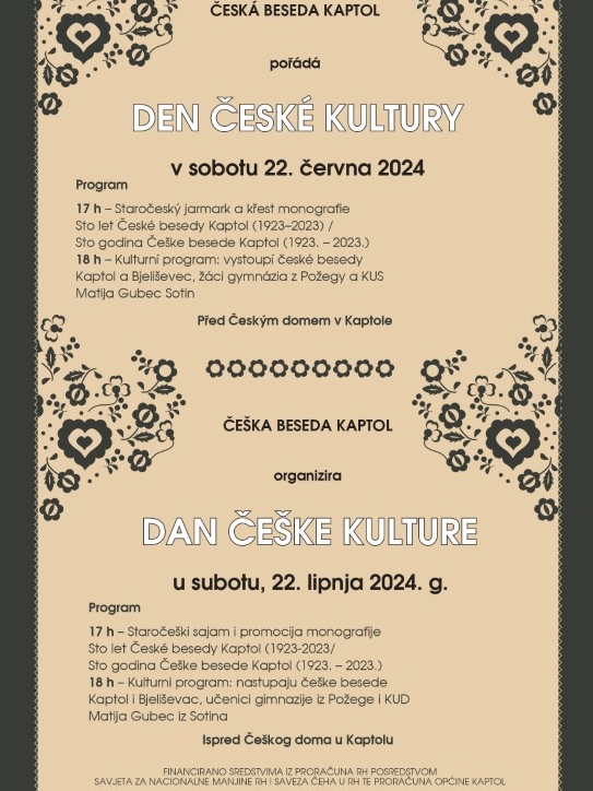 Dan češke kulture 2024.