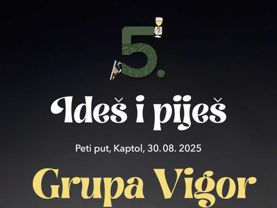 5. Ideš i piješ uz koncert grupe VIGOR