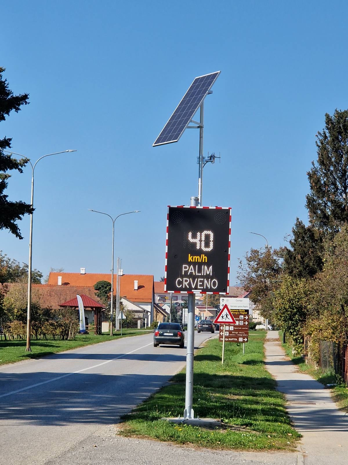 Mjerač brzine i u Vetovačkoj ulici