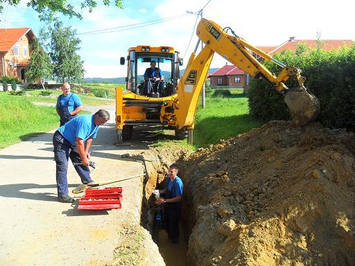 Izmjena dijela vodovodne mreže u ulici Malci